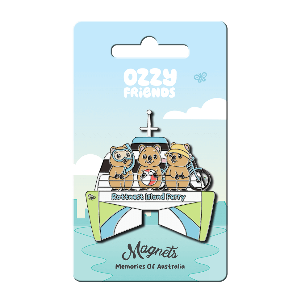 OF PER Rottnest Ferry Enamel Magnet