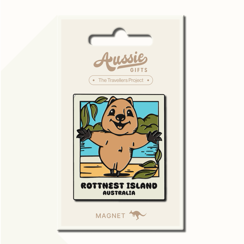 AG PER Quokka Polaroid Enamel Magnet