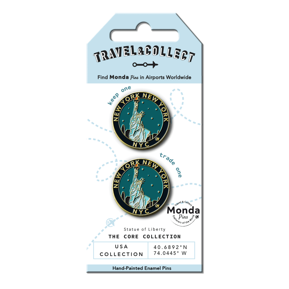 Monda Pins New York Statue of Liberty Pin 2pk