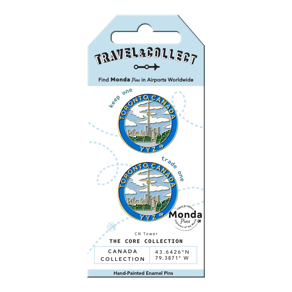 Monda Pins Toronto CN Tower Pin 2pk
