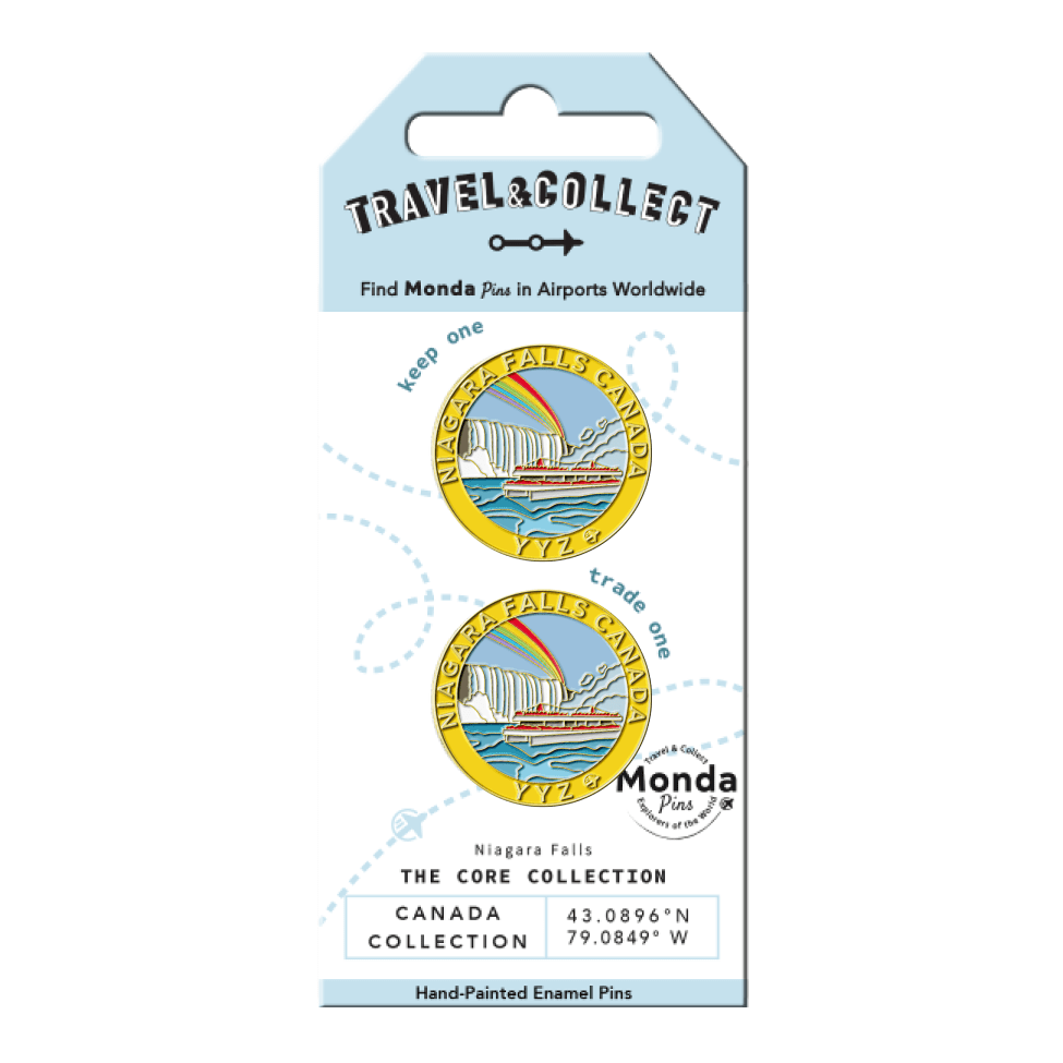 Monda Pins Niagara Falls Pin 2pk