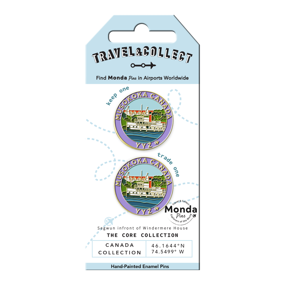 Monda Pins Muskoka Seguin Pin 2pk