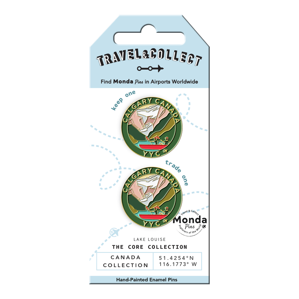 Monda Pins Alberta Lake Louise Pin 2pk