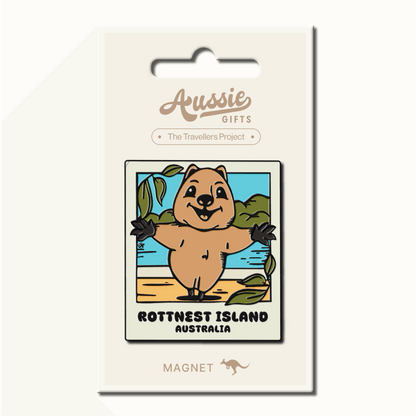 AG PER Quokka Polaroid Enamel Magnet