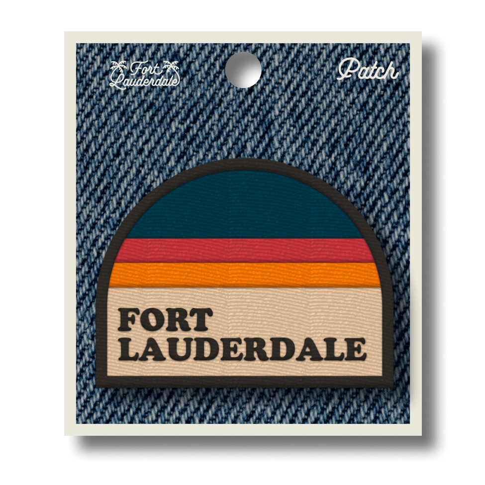 Fort Lauderdale Logo Embroidery Patch