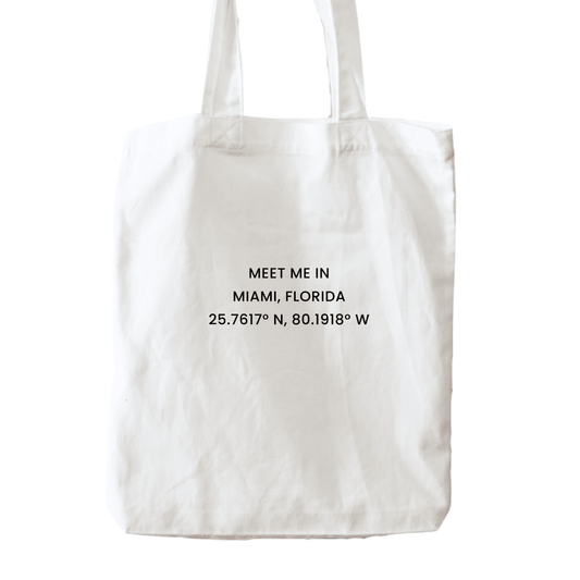 Meet Me In Miami Premium Tote Bag