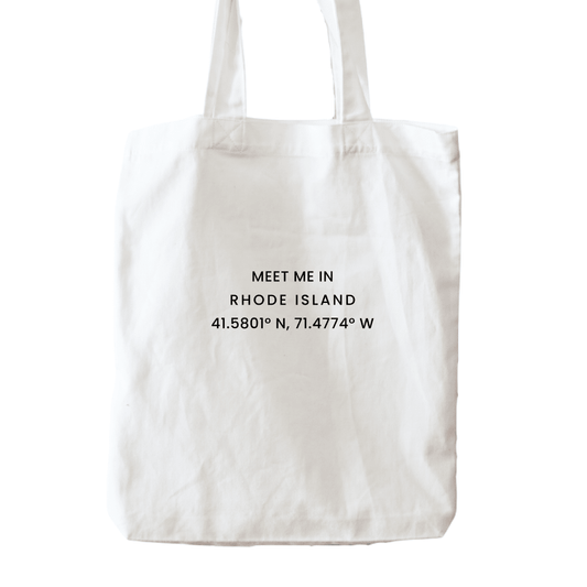 Meet Me In Rhode Island Premium Tote Bag