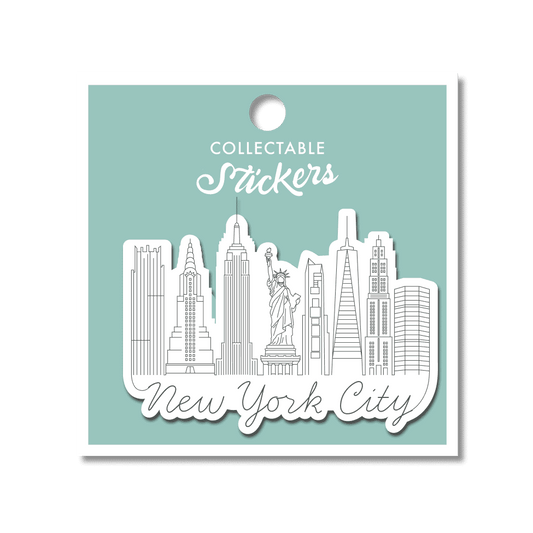 New York City Skyline Sticker