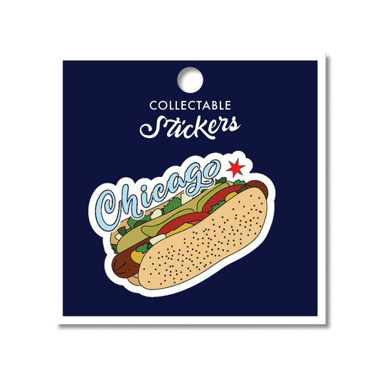 Chicago Hotdog Sticker