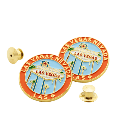 Monda Pins Las Vegas Sign Enamel Pin 2pk