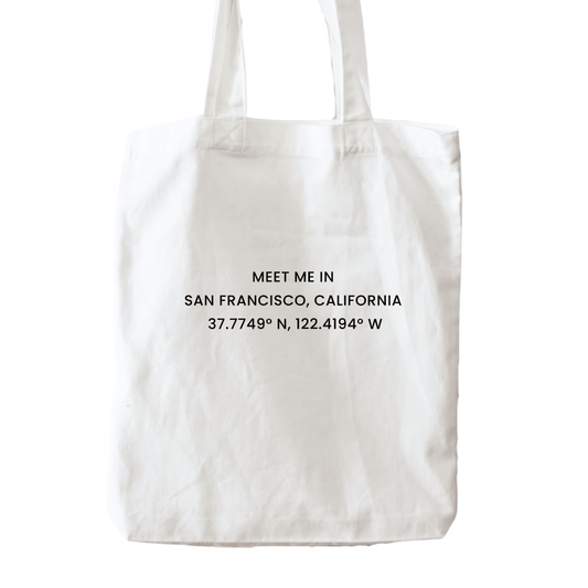 Meet Me In San Francisco Premium Tote Bag