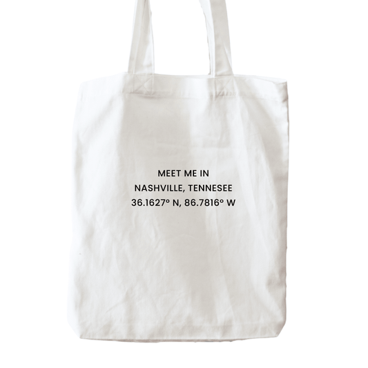 Meet me in Nashville Premium Tote Bag