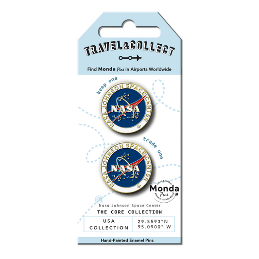 Monda Pins Nasa Logo Enamel Pin 2pk