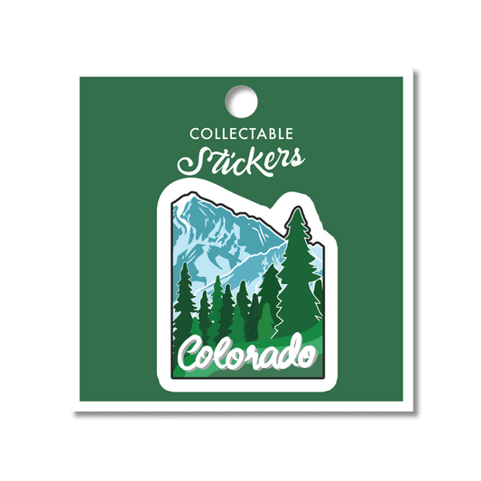 Colorado Mountains Sticker 1pk