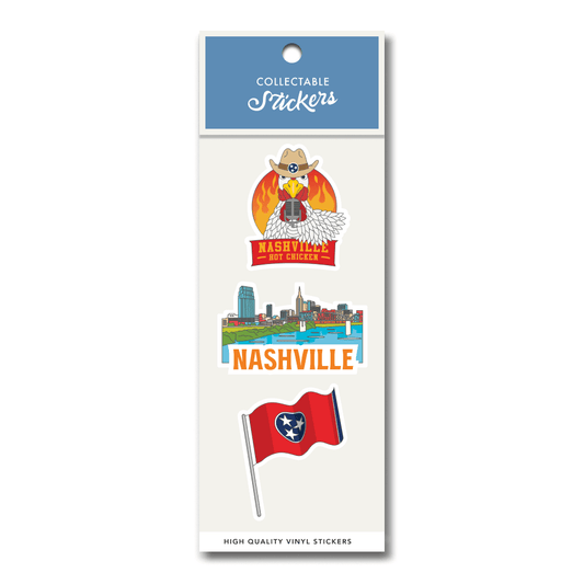 Nashville Food Sticker 3pk